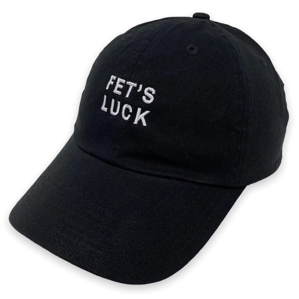 Danny Duncan Men's Embroidered Fet's Luck Dads Baseball Strapback Hat Cap